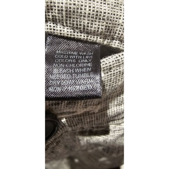 Express Women's Linen-Blend Business Casual Gray Trouser Y2K Pants Size 8 - Picture 5 of 7